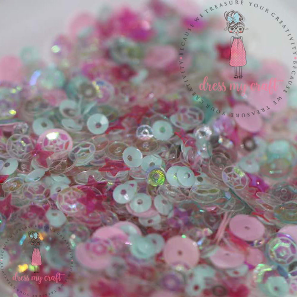 Pink Soda Sequins - 25gm