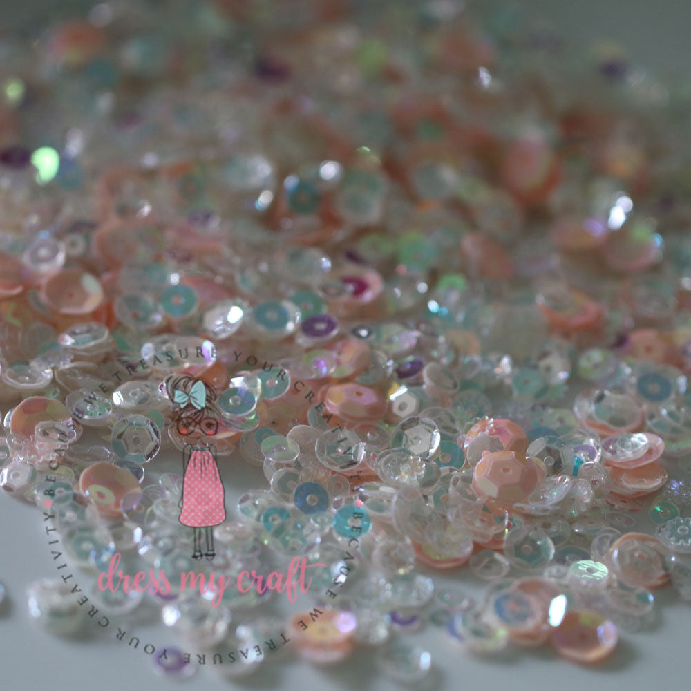 Pink Story Sequins - 25gm