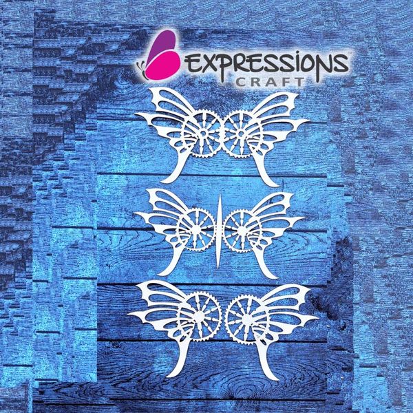 Steam Punk Butterfly - Chipboard