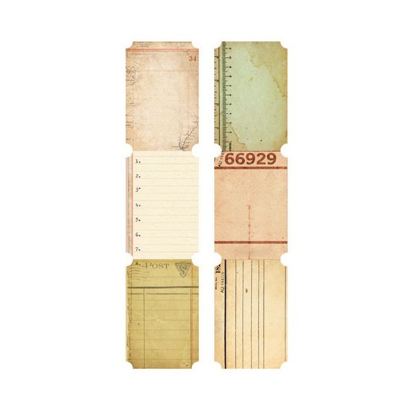 Journal Tickets 2" x 3" 6/Pkg