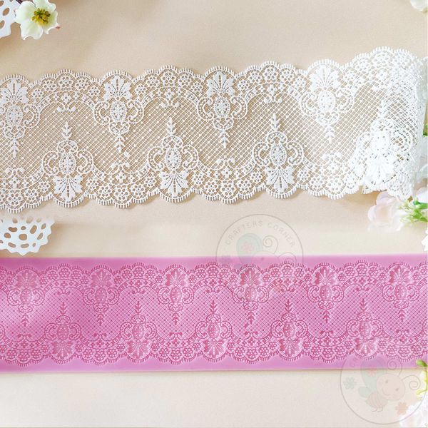 Victorian Border - Fondant Lace Mould