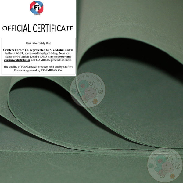 Foamiran Sheet - Dark Green (Special Color)
