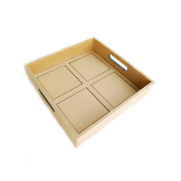 Tray Form Slot In Rectangular Slot Tray - 4 Slot – CRAFTERS CORNER