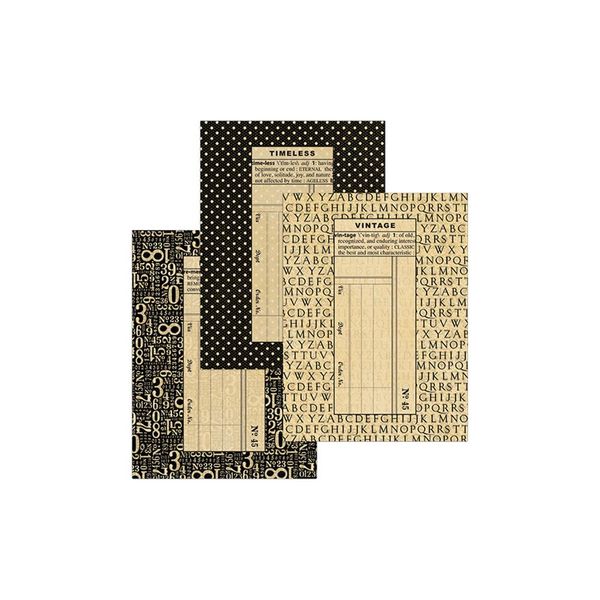 Staples Regular Black Policy Envelopes 4.75" x 6.5" 6/Pkg