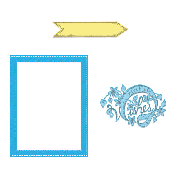 Hand-Stitched Accents - Die