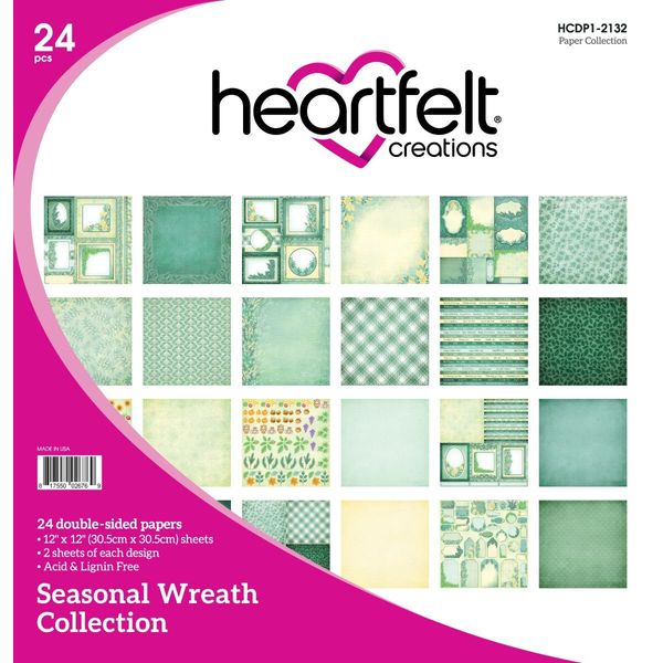 Seasonal Wreath Paper Collection
