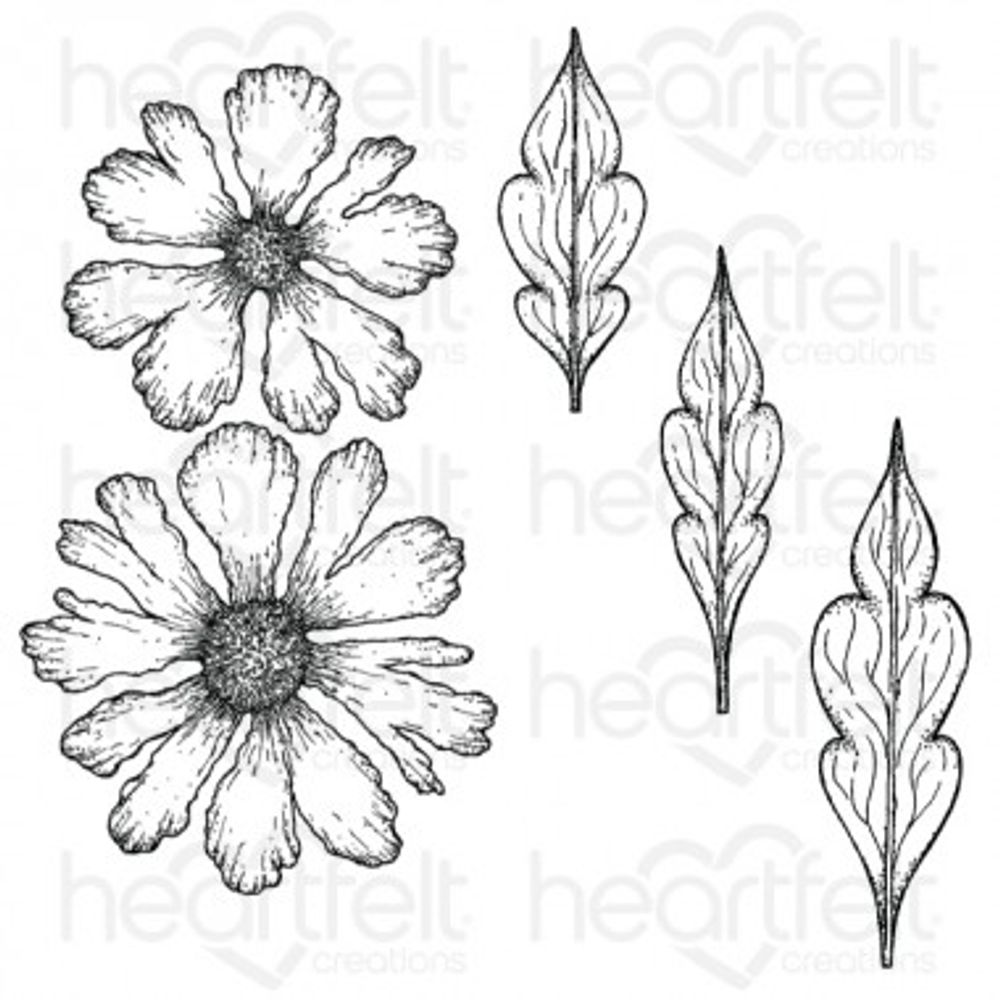 Large Sweet Peony - Stamp