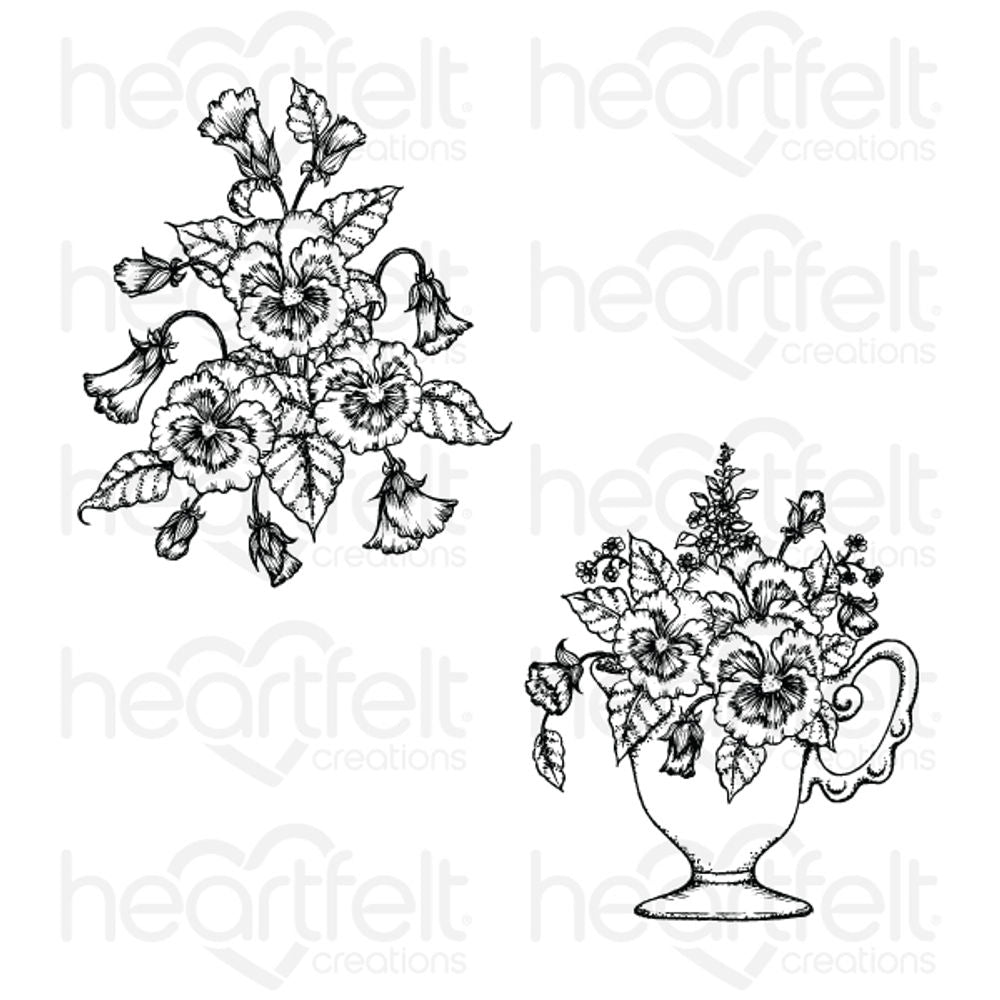 Burst of Spring Cling Stamp Set