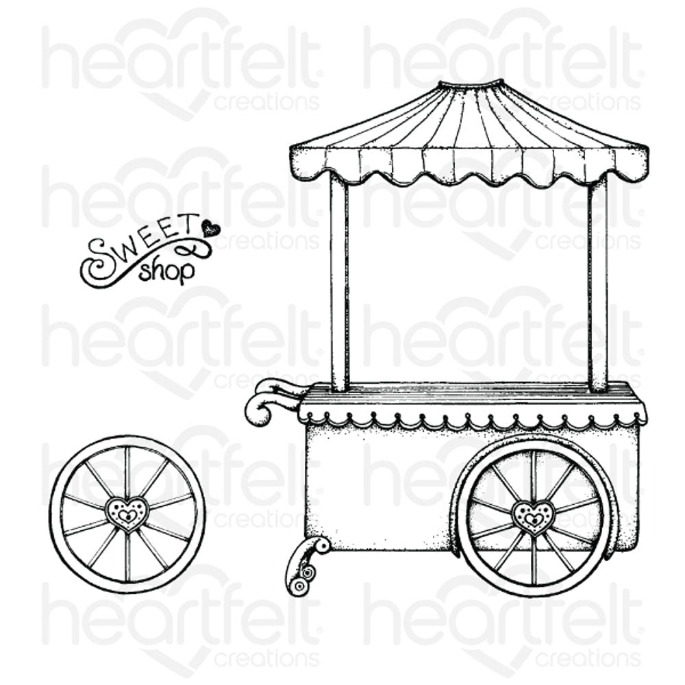 Sweet Shoppe Cling Stamp Set