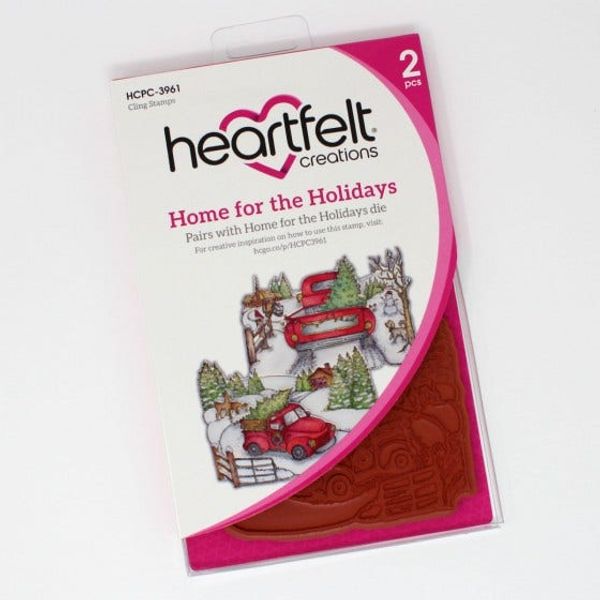 Home for the Holidays Cling Stamp Set