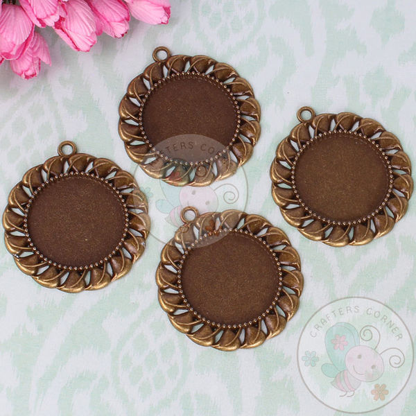 Flower Beaded Pendant