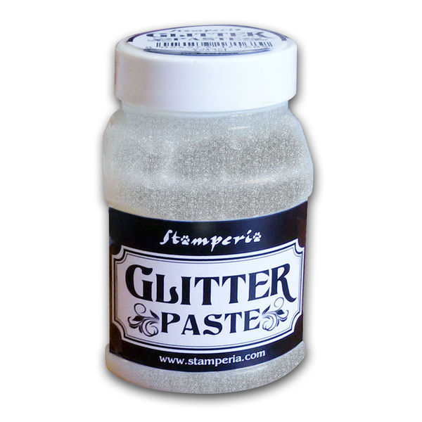 Glitter paste 100 ml. - Silver – CRAFTERS CORNER