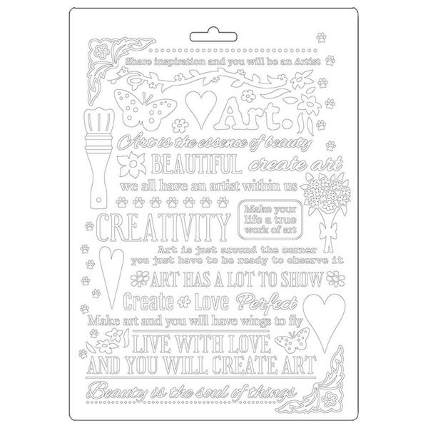 Writing, Atelier Des Arts - Soft Maxi Mould A5