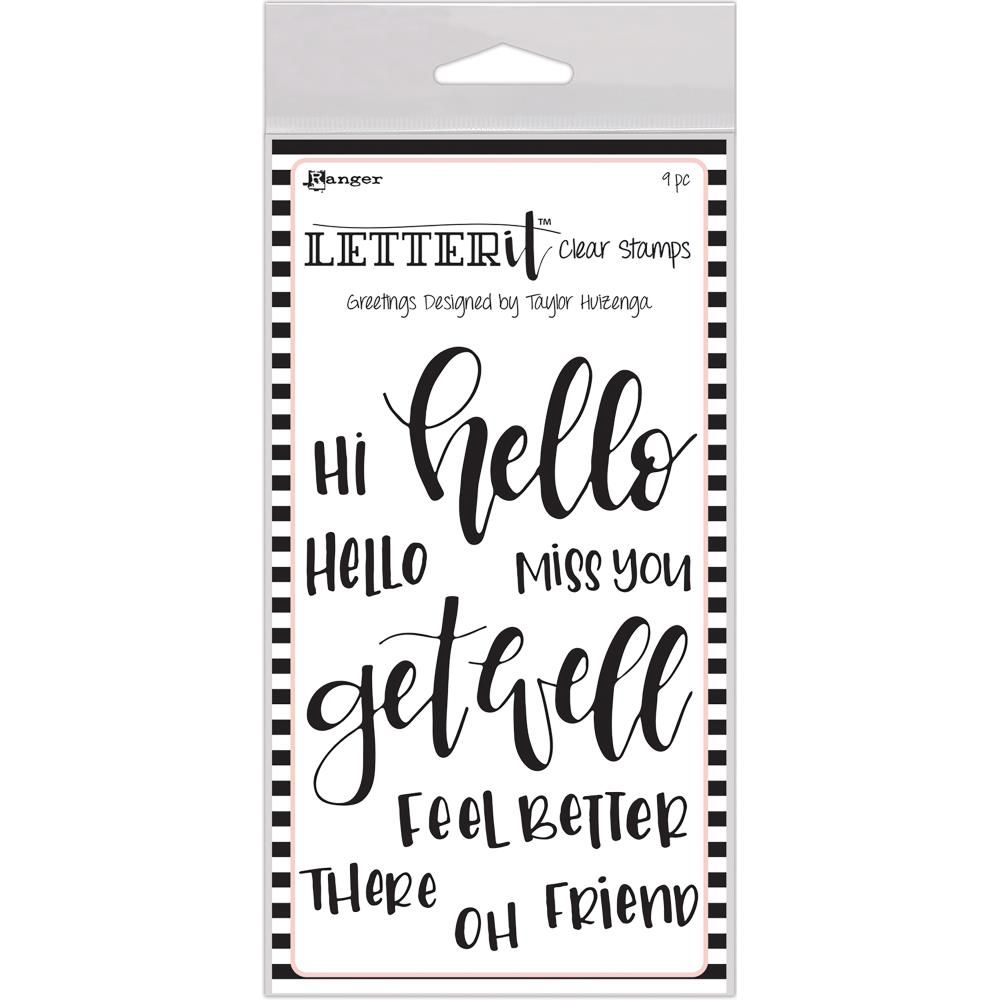 Greetings - Clear Stamp