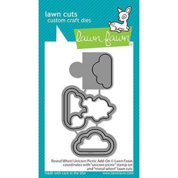 Reveal Wheel Unicorn Picnic Add-On - Die