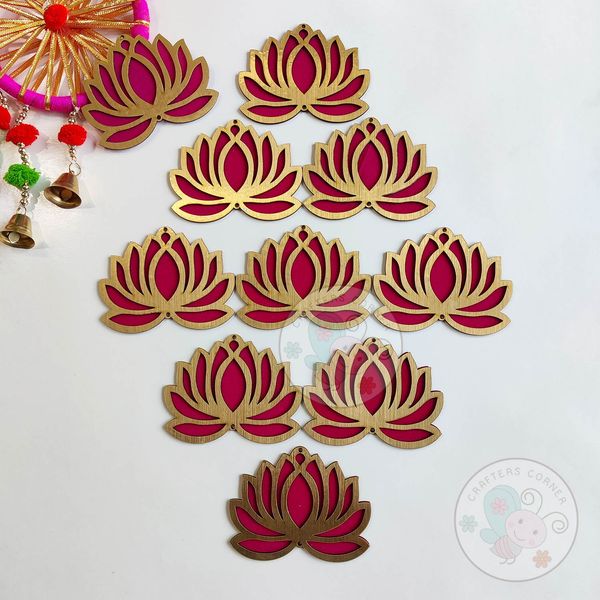 Lotus With Hole - 4 Inch