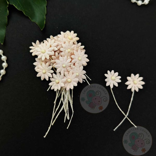 Mini Daisy Single Pollen Fillers - Baby Pink