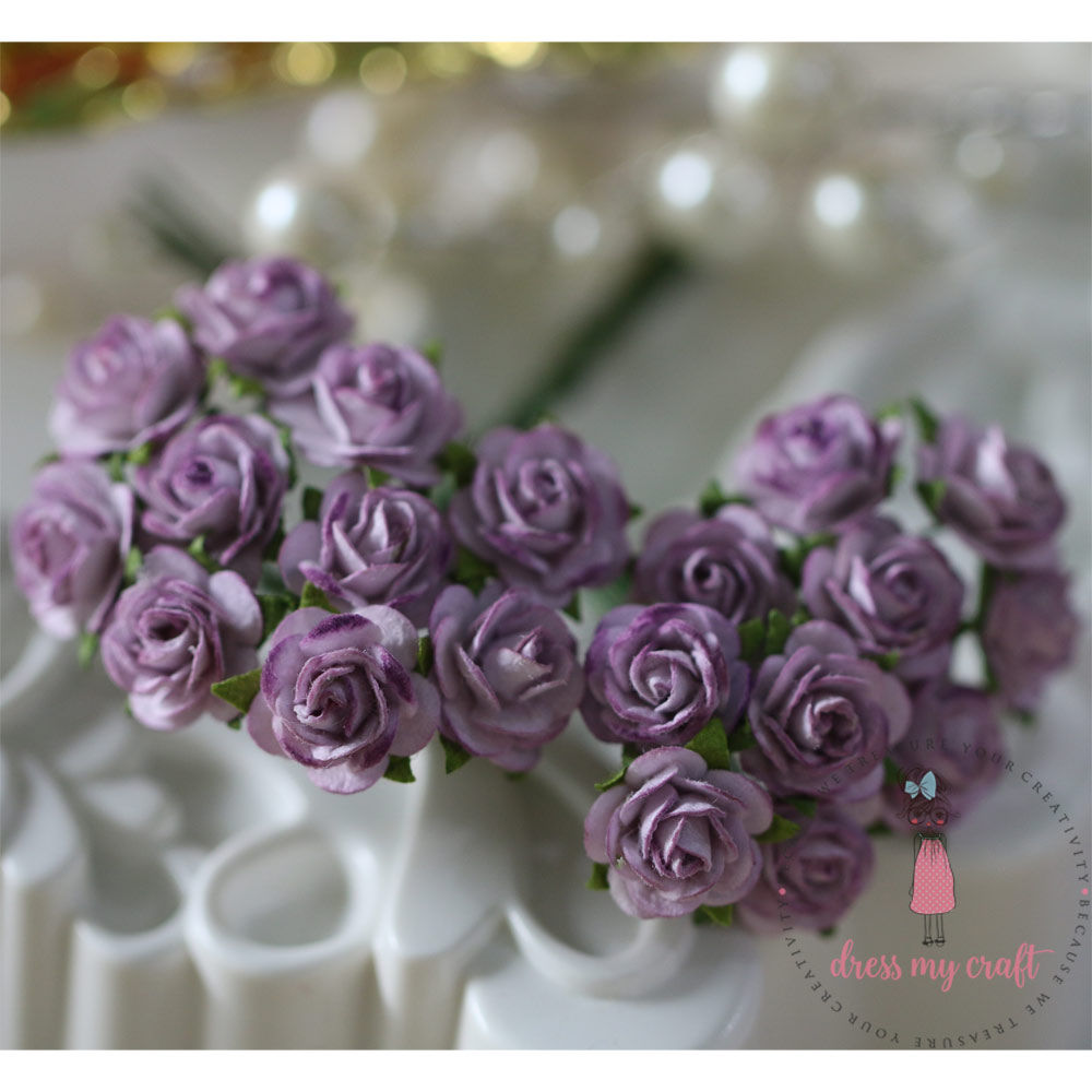 Micro Mini Roses - Lavender – CRAFTERS CORNER