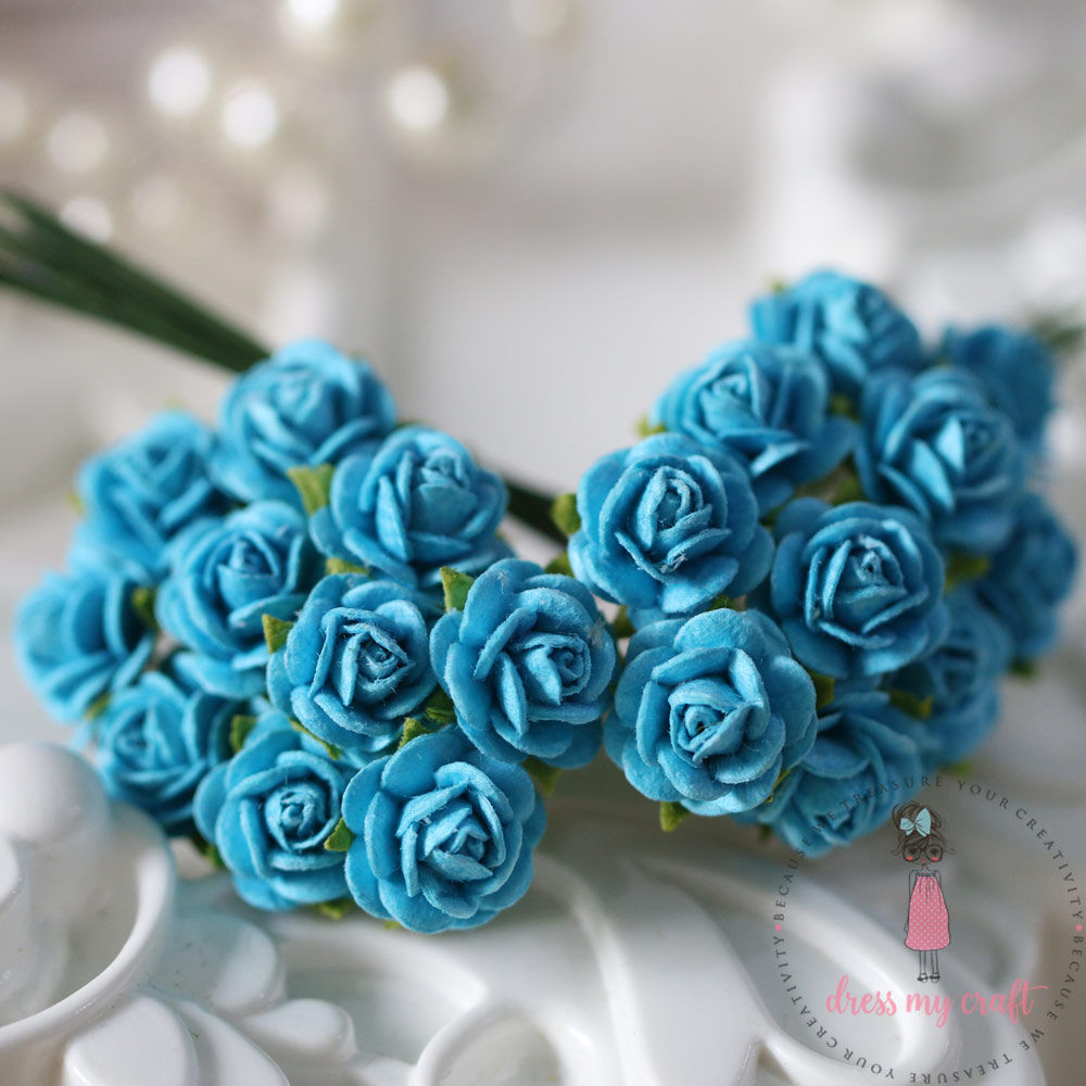 Micro Mini Roses - Blue – CRAFTERS CORNER