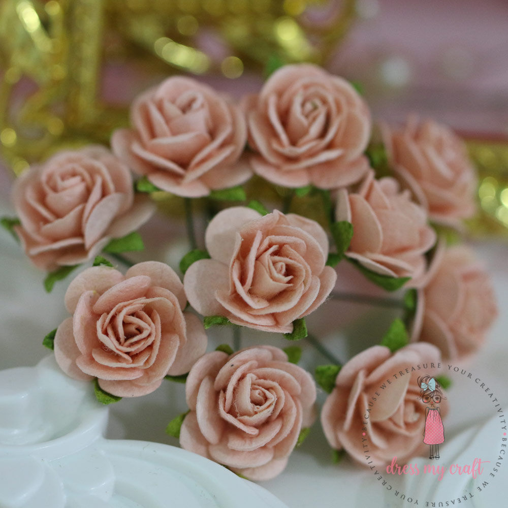 Micro Roses - Vintage Peach