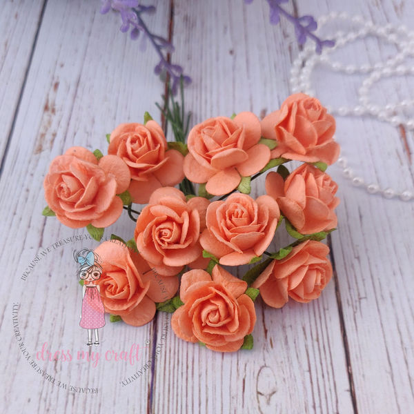 Micro Roses - Tropical Peach