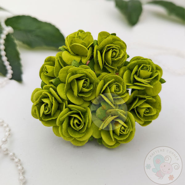 Micro Roses - Parrot Green – CRAFTERS CORNER