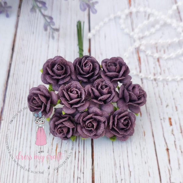 Micro Mini Roses - Grape – CRAFTERS CORNER