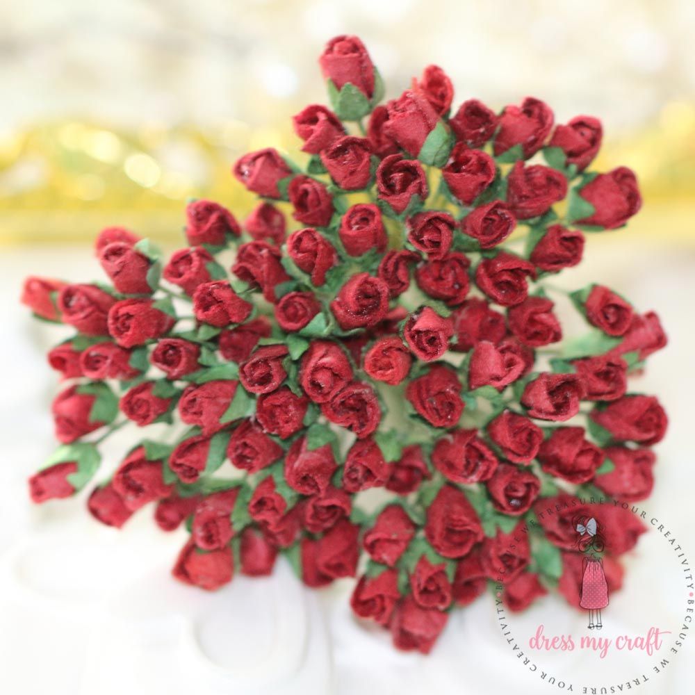 Micro Rose Buds - Red – CRAFTERS CORNER