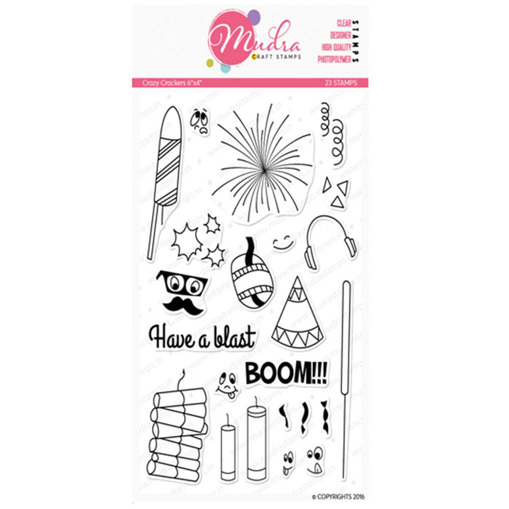 Crazy Crackers - Stamp