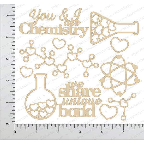 Love Chemistry - Chipboard