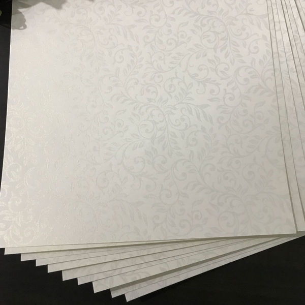 Metallic Flourish Paper - A4