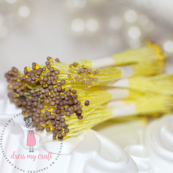 Round Thread Pollen - Two Tone Brown