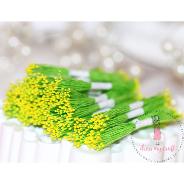 Micro Mini Thread Pollen - Yellow