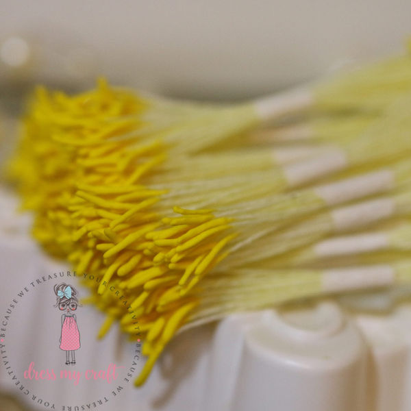 Rice Thread Pollen - Yellow