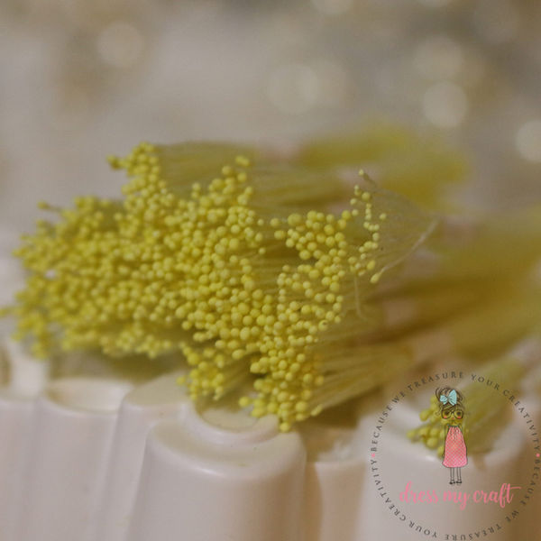 Micro Pointed Thread Pollen - Yellow #1