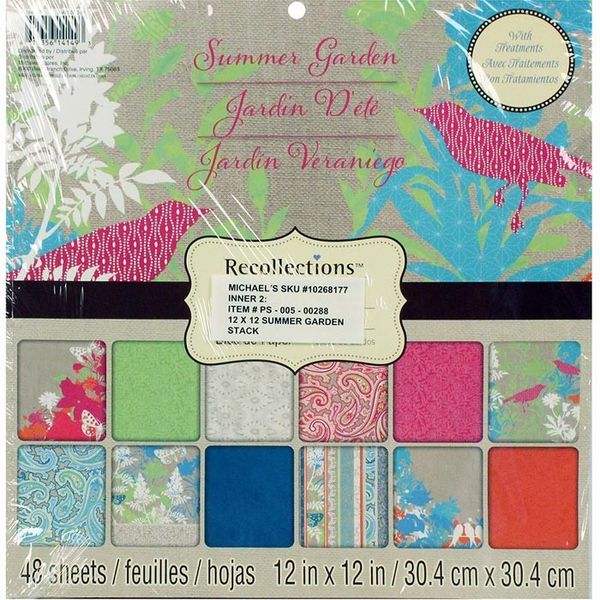 Summer Garden - Recollections Paper Pad