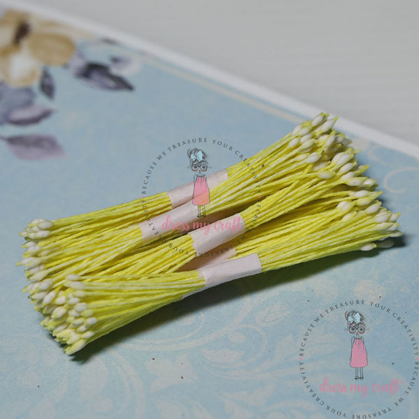 Pointed Thread Pollen - White Yellow