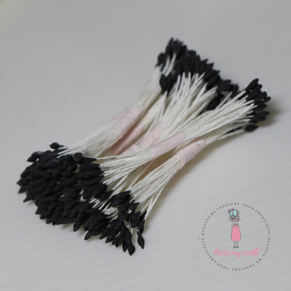 Pointed Thread Thick Pollen - Black