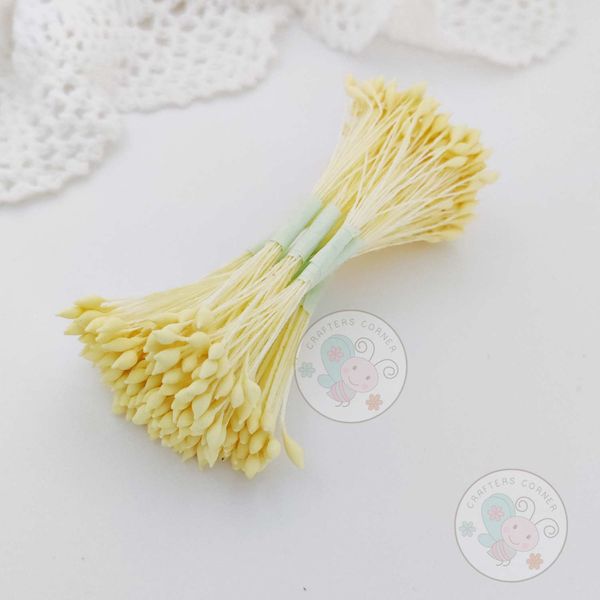 Pointed Thread Thick Pollen - Pale Yellow