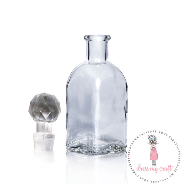 Perfume Bottle with Diamond Cap