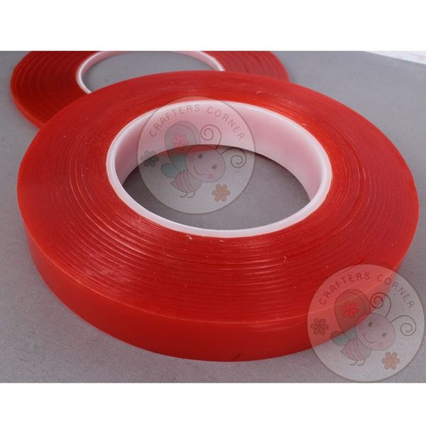 Red Tacky Tape - 18mm