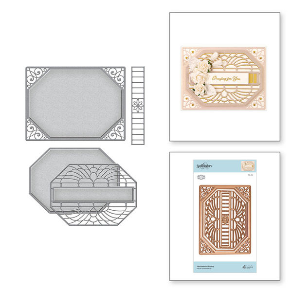 Shapeabilities Sentimental Finery Etched Die