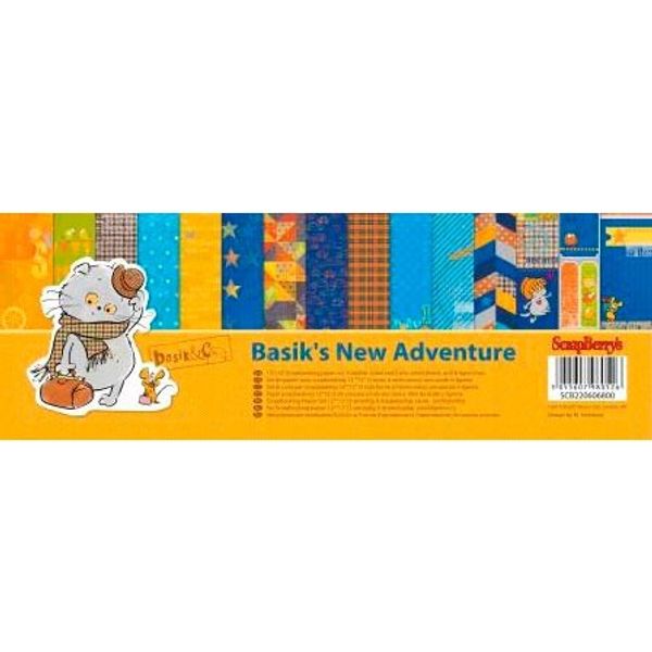 Basik's New Adventure - 12" x 12" Paper Pad
