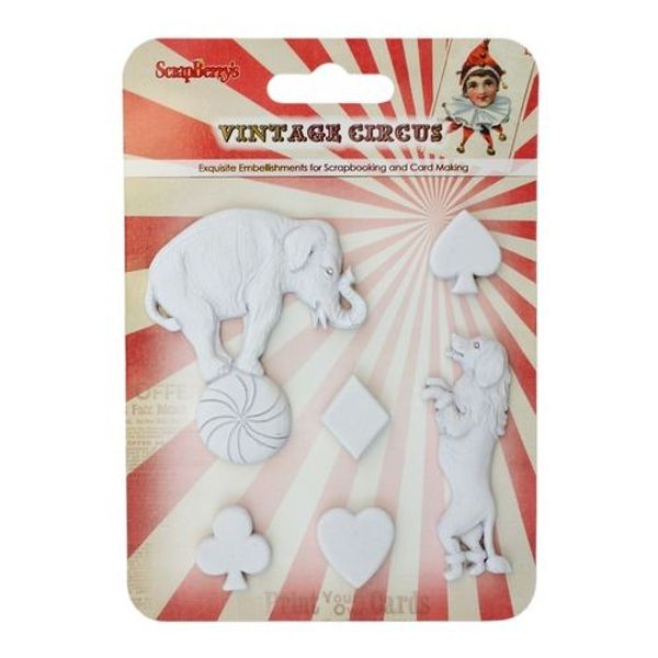 Vintage Circus Performance - Resin Embellishment