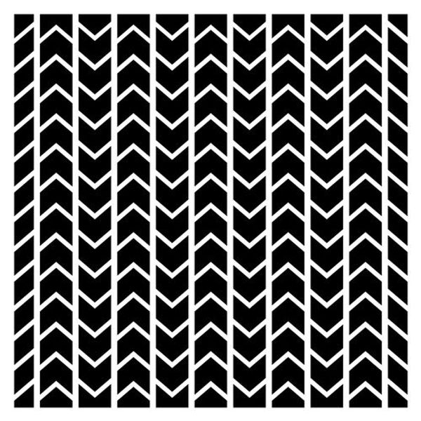 Stencil Chevron Pattern