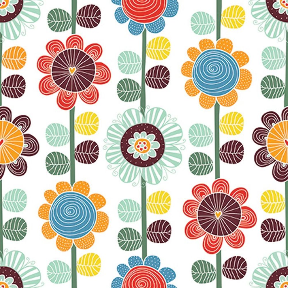 Napkin - Retro Pattern (Decoupage Napkin)