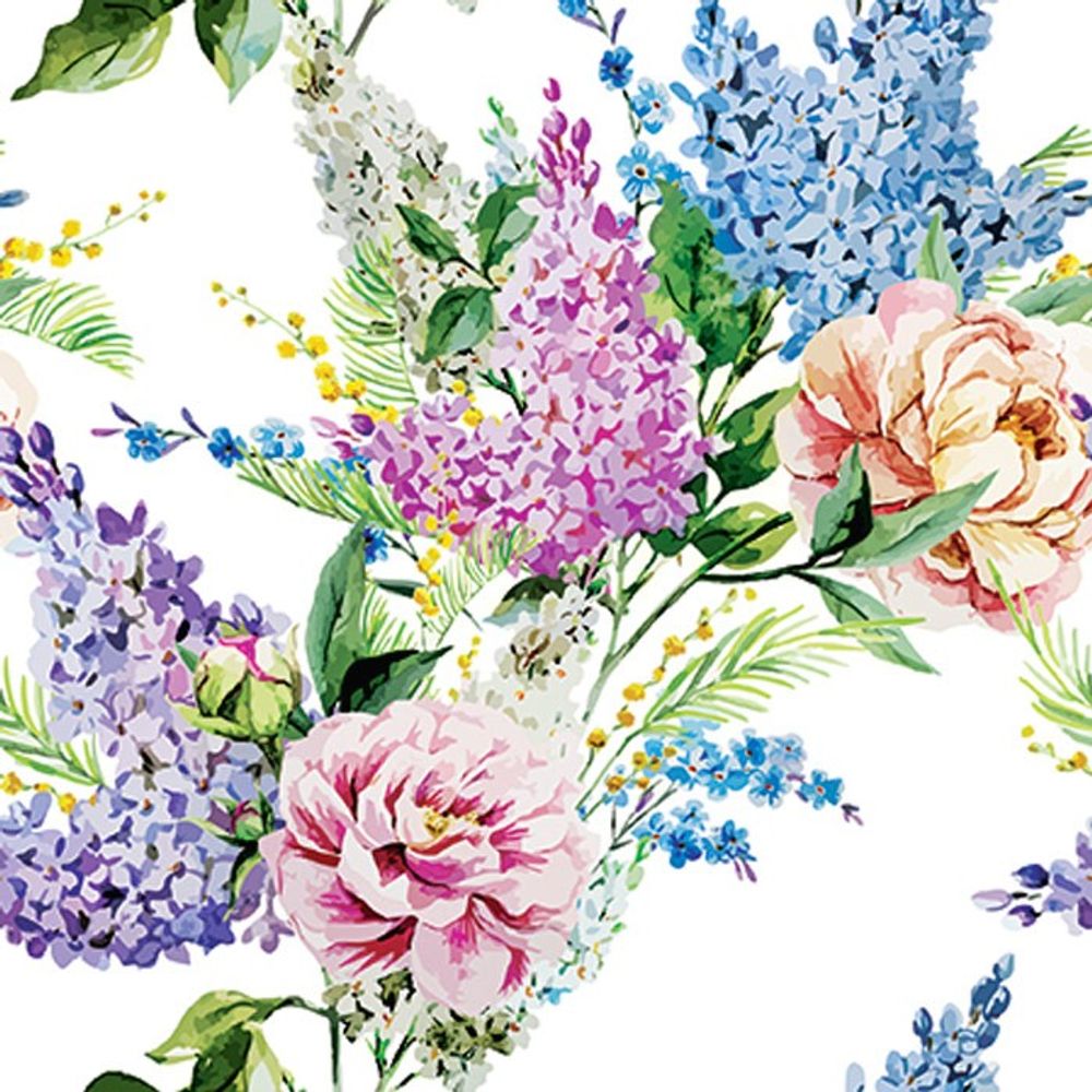 Napkin - Spring Lilac (Decoupage Napkin)