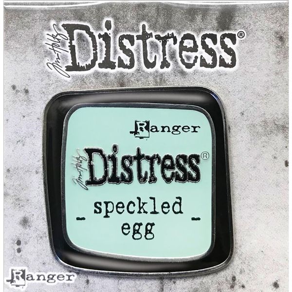 Tim Holtz Distress® Speckled Egg Enamel Pin