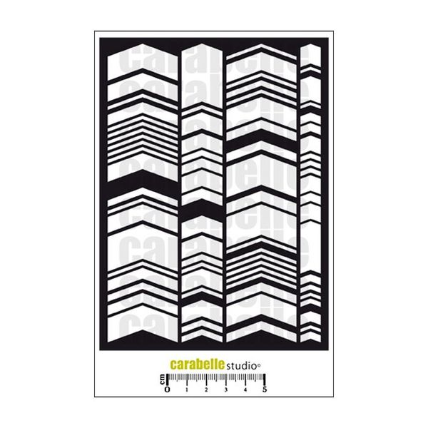 Stencil - Course des chevrons