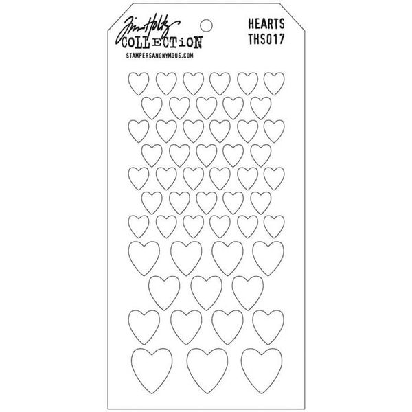 Hearts - Stencils